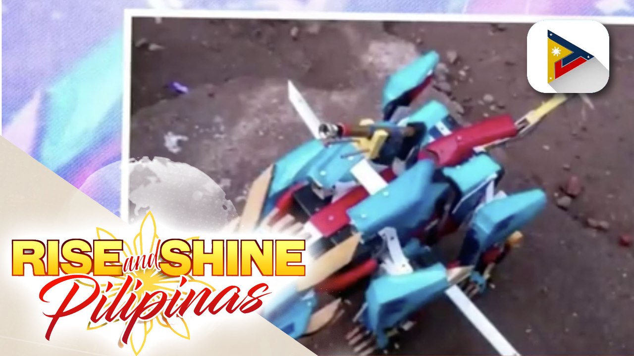 Kid-sized zoids na gawa sa recycled materials