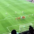 A Brilliant Soccer Free Kick Turned Into A Goal