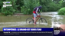 Le Nord-Est de la France sous les eaux après de fortes pluies