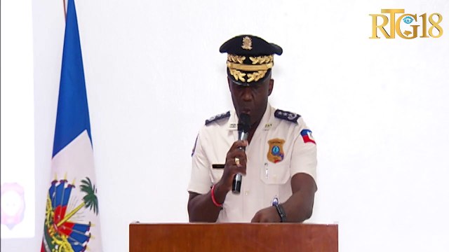 Direktè jeneral a i PNH la Léon Charles prezante bilan ankèt sou dosye asasina Prezidan Repiblik la.