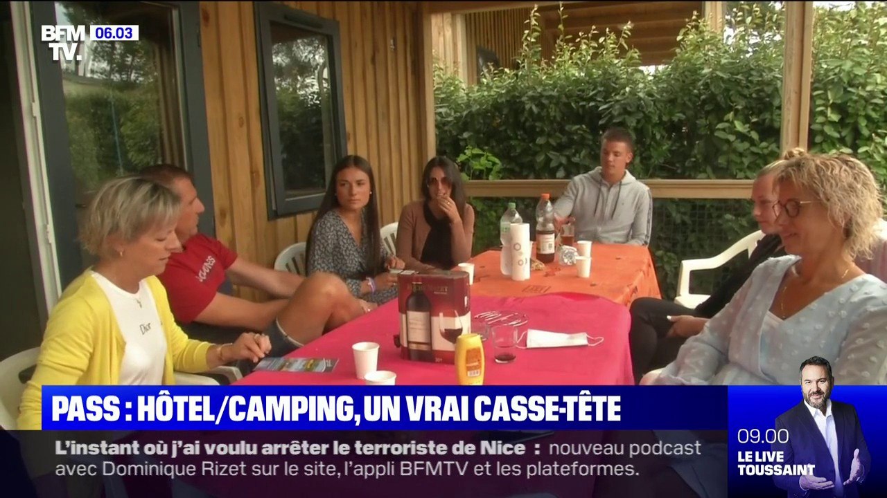Les hôtels et campings ne seront pas concernés par l'obligation de pass sanitaire, sauf leurs zones de restauration