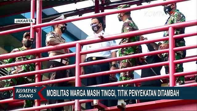 Titik Penyekatan Ditambah, Kemacetan di Underpass Mampang Mengular