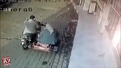 Motosikletle kısa süren aile gezisi...