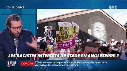#Magnien, la chronique des réseaux sociaux : Les racistes interdits de stade en Angleterre ? - 15/07