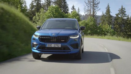 ŠKODA KODIAQ RS Driving Video