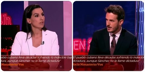 Monasterio deja KO a Losada (TVE) cuando este pregunta si el franquismo fue una dictadura: "Sí y el castrismo, también"