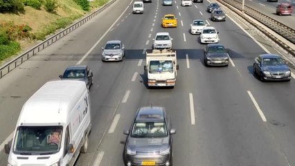 İstanbul trafiğinde "bayram tatili" yoğunluğu