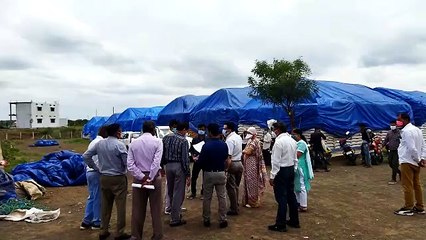 Government wheat wasted in khargone