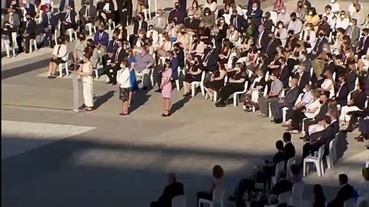 El Estado rinde homenaje a las víctimas de la pandemia