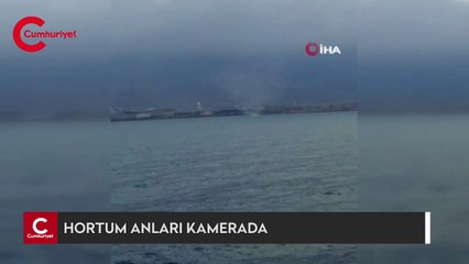 İskenderun Körfezi'nde hortum çıktı
