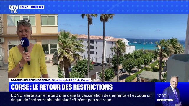Covid-19: la directrice de l'ARS de Corse évoque plusieurs moments festifs à l'origine des contaminations