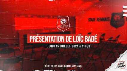 Présentation de Loïc Badé en direct du Roazhon Park