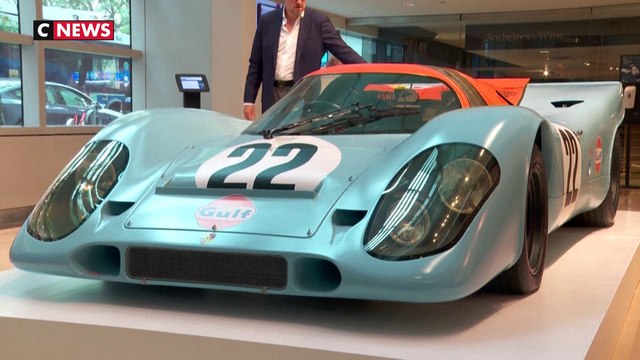 Une Porsche du film «Le Mans» de Steve McQueen aux enchères chez Sotheby's