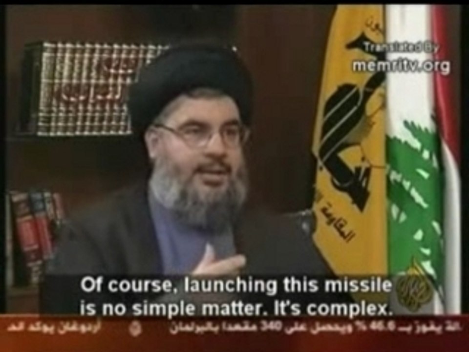 Sayyed Hassan Nasrallah al-Jazeera Interview