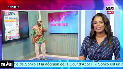 Revue des titres (Wolof) SEN TV du jeudi 15 juillet 2022 | Par Ahmed Aidara