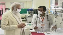 PM Modi inspects Mother-Child Health Wing in Varanasi