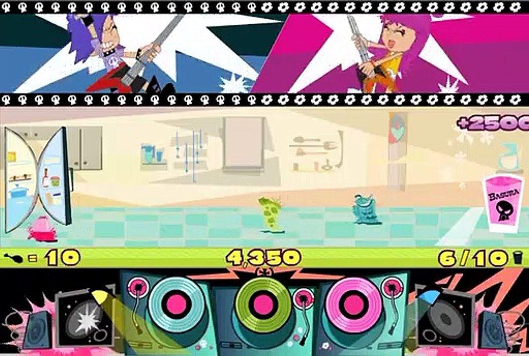 Hi Hi Puffy AmiYumi: DJ Limpio [Adobe Flash Player] xBuster6 YouTube Gameplay