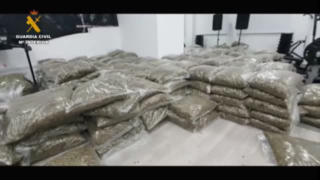 Halladas en Almería más de 5 toneladas y media de marihuana envasada