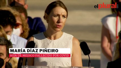 El emotivo discurso de la cirujana cuyo padre falleció por Covid