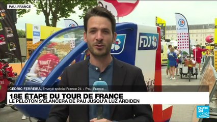 Tour de France : le peloton s'élancera de Pau jusqu'à Luz Ardiden