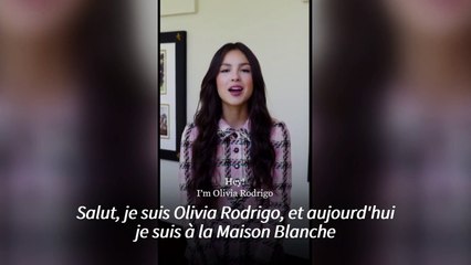 Etats-Unis: la pop star Olivia Rodrigo promeut la vaccination