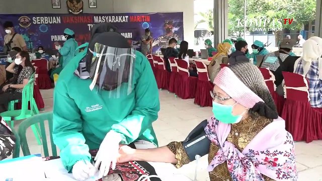 Bangun Imunitas, TNI Gelar Serbuan Vaksinasi di Perumahan