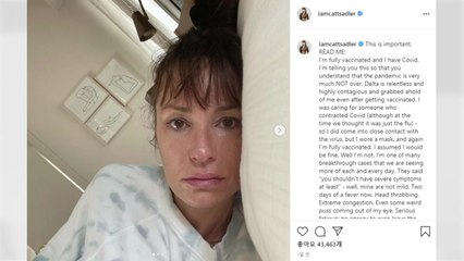 "백신 맞고 마스크 썼는데도 델타 감염" 美 방송인 돌파 감염 경고 / YTN