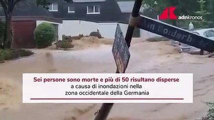 Download Video: Maltempo in Germania, 6 morti e più di 50 dispersi