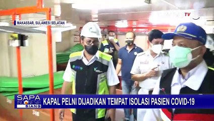 Situasi Dalam Kapal Pelni Umnisi yang Dijadikan Tempat Isoman Pasien Covid-19