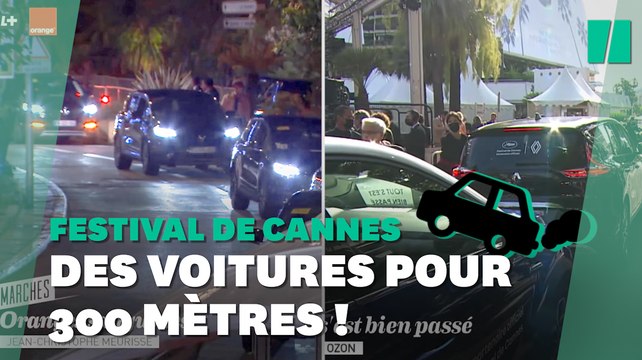 Prendre la voiture pour faire 300 mètres, l'aberration écologique du tapis rouge de Cannes