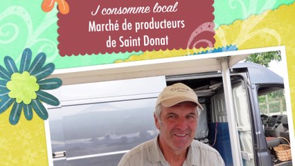 Marché de producteurs de Saint Donat 3eme partie