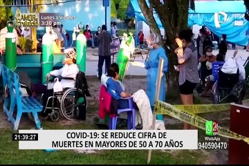 Covid-19: camas UCI vuelven a estar libres tras disminución de muertes entre 50 y 70 años
