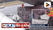 Ikalawang batch ng Moderna COVID-19 vaccine, dumating sa Pilipinas ngayong araw