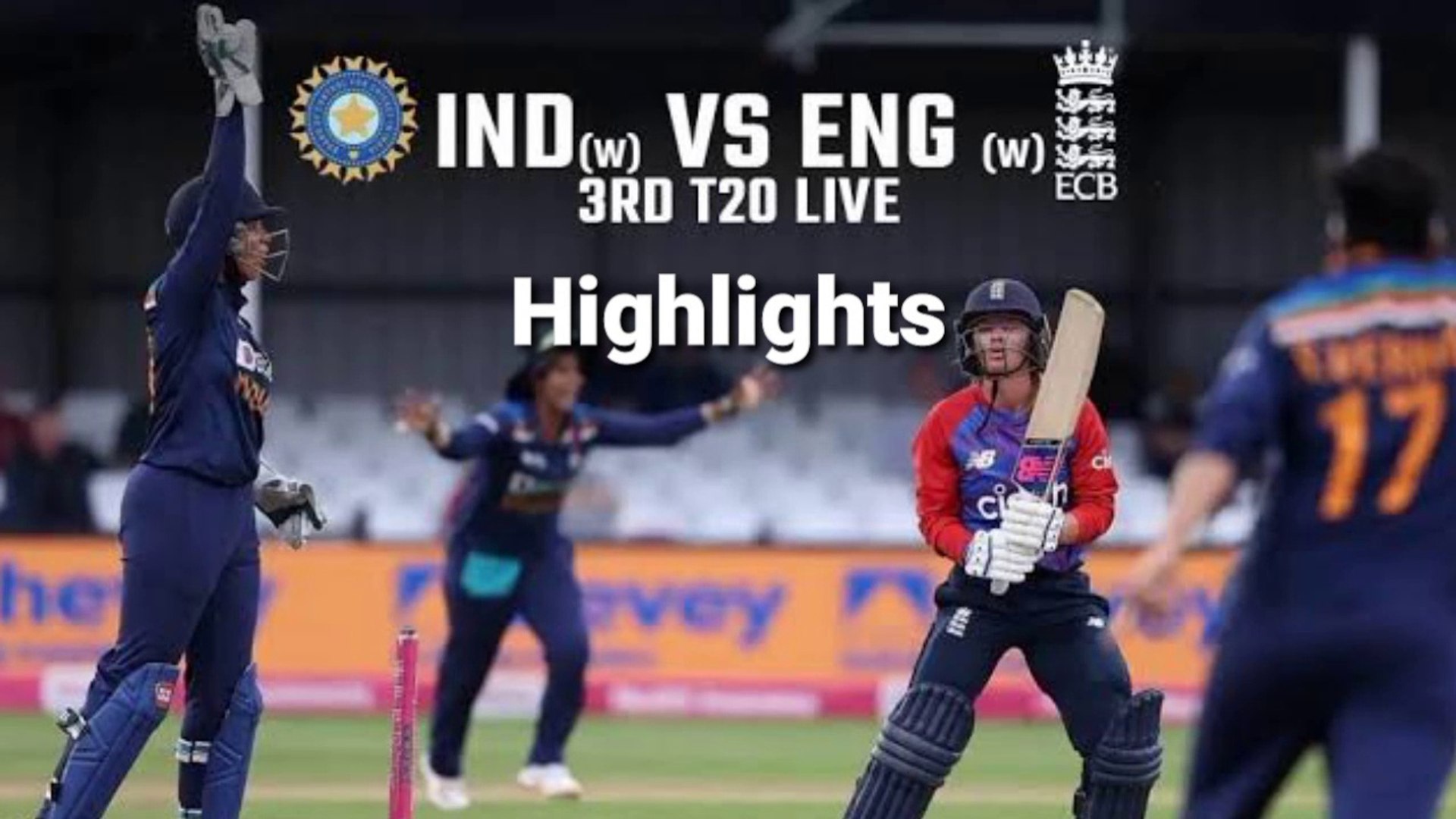 India Women vs England Women 3rd T20 Highlights
