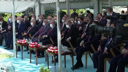 Cumhurbaşkanı Erdoğan: "15 Temmuz, hakkın batıla, adaletin zulme, istiklalin istiskale galip gelmesinin adıdır"