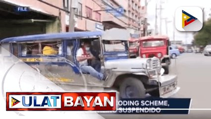 MMDA: number coding scheme, nananatiling suspendido