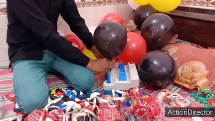 Balloon room decoration