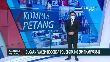 Viral Dugaan Vaksin Bodong di Karawang, Polisi Sita 600 Suntikan dan Vial Vaksin