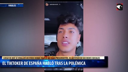 EL TIKTOKER DE ESPAÑA HABLÓ TRAS LA POLÉMICA