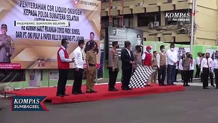 Sumsel Dipasok Bantuan Oksigen 1.200 Ton Per Bulan Untuk Penanganan Covid-19