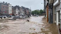 Inondations : situation toujours dramatique à Verviers