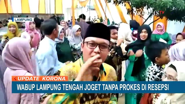 Ditengah PPKM, Wakil Bupati Lampung Tengah Dangdutan Bersama Warga