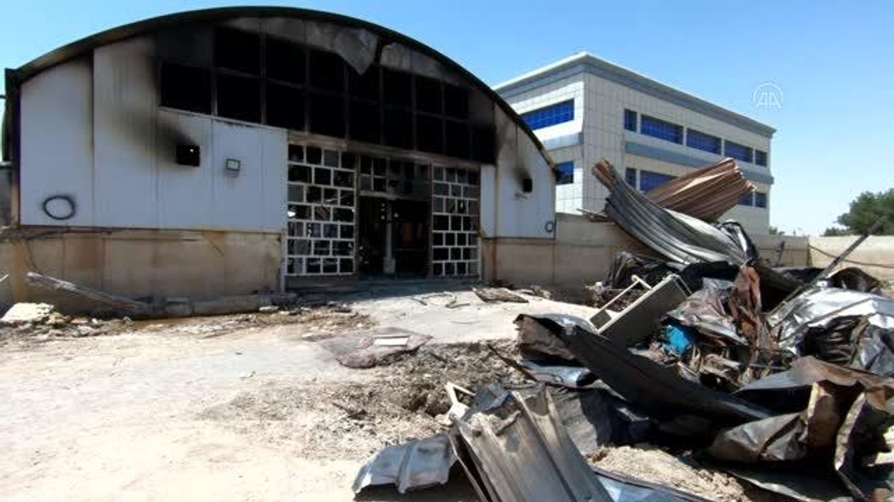 Son dakika haberleri: Kovid-19 hastanesinde çıkan yangın sonucu hastane kullanılmaz hale geldi