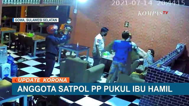 Razia PPKM, Oknum Satpol PP Pukul Pasangan Suami Istri Pemilik Kafe