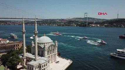 KIYI EMNİYETİNDEN BOĞAZ'DA SAYGI GEÇİŞİ -2