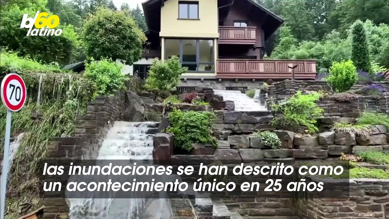Inundaciones Provocan la Muerte de al Menos 19 Personas en Alemania Mientras Continúan Fuertes Diluvios