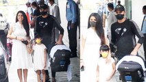 Harbhajan Singh And Geeta Basra Take Their Baby Boy Home