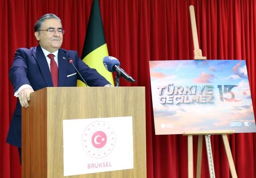 Son dakika haberleri! Brüksel'de 15 Temmuz Demokrasi ve Milli Birlik Günü programı