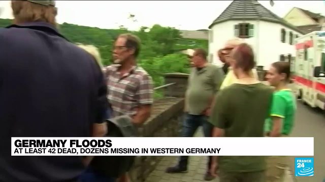 At least 42 dead, dozens missing in German floods