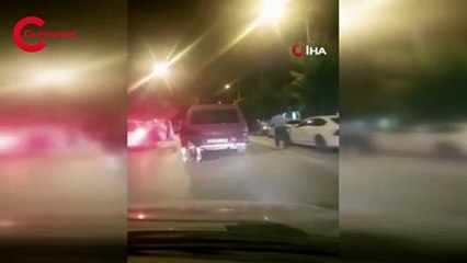 Patenci gencin tehlikeli yolculuğu kamerada